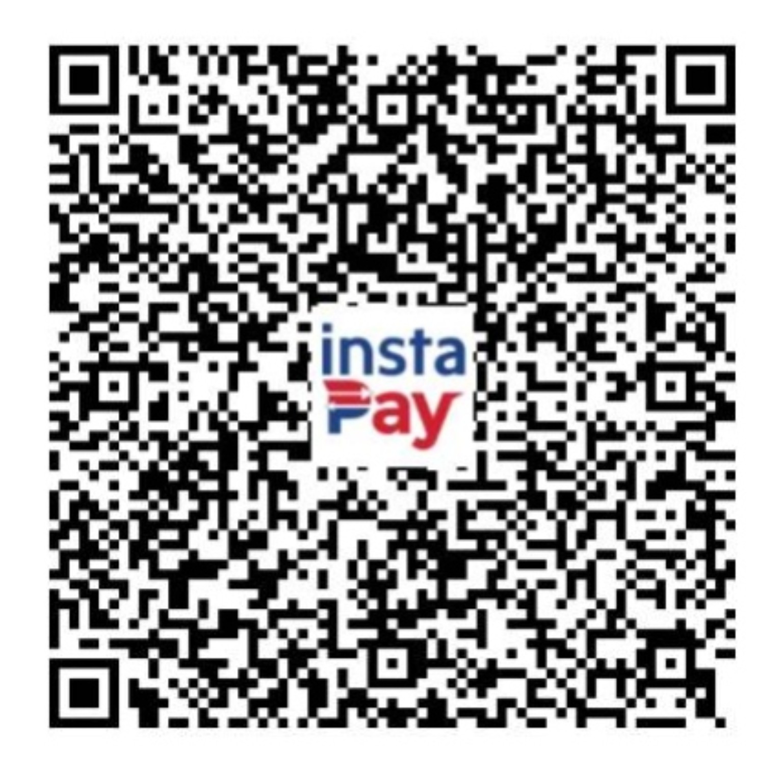 Official InstaPay QR code for the AcadMates GCash account